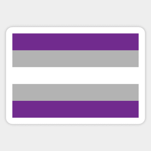 Graysexual Pride Flag Sticker